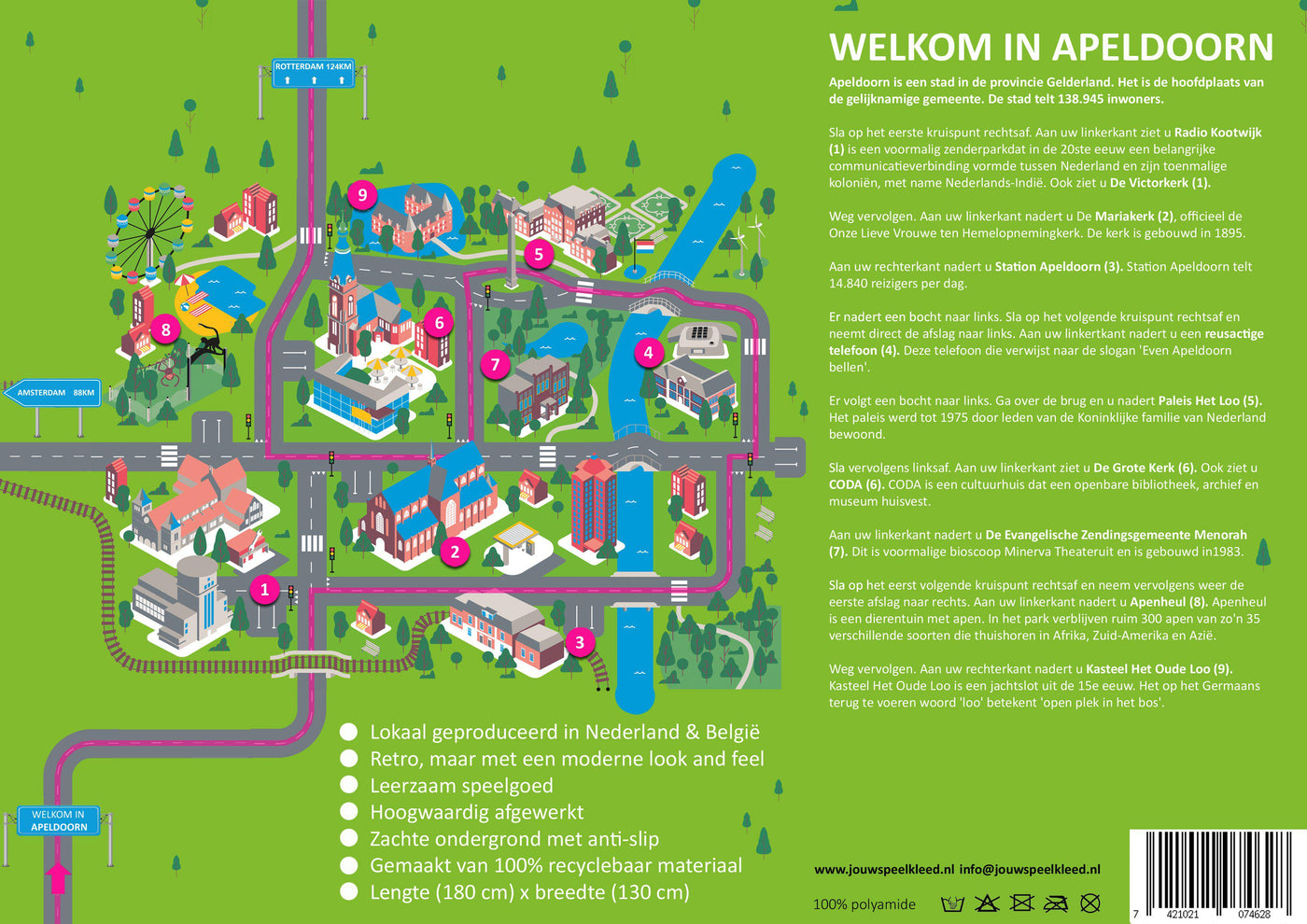 Speelkleed Apeldoorn flyer
